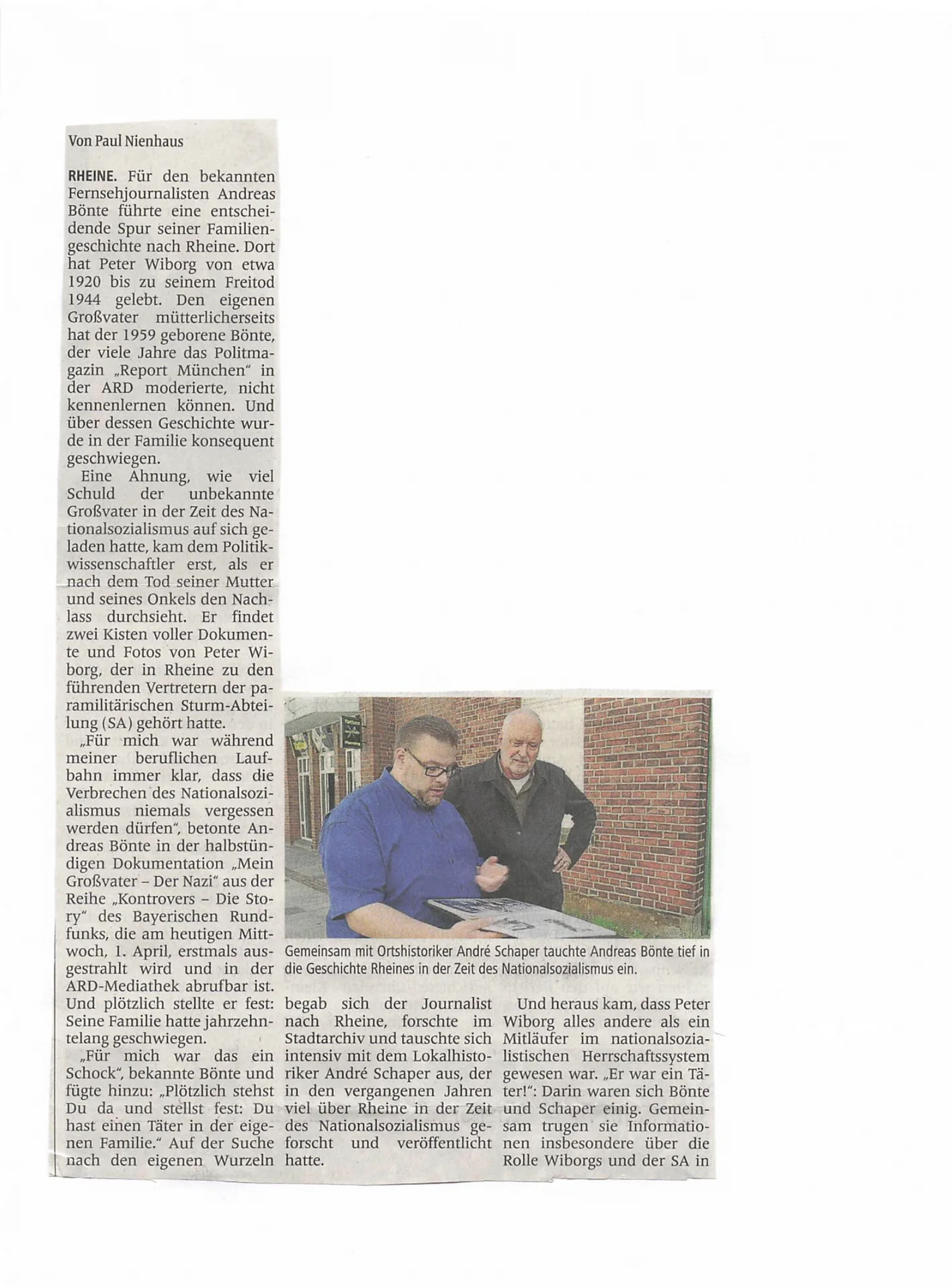 Münsterländische Volkszeitung Artikel Seite 4